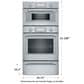 Thermador 30" Professional Triple Speed Electric Oven with Convection in Stainless, , large