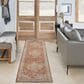 Nourison Sahar 2"3" x 10"2" Ivory and Multicolor Runner, , large