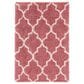Safavieh Venus Shag VNS524U 5"3" x 7"6" Pink and Ivory Area Rug, , large