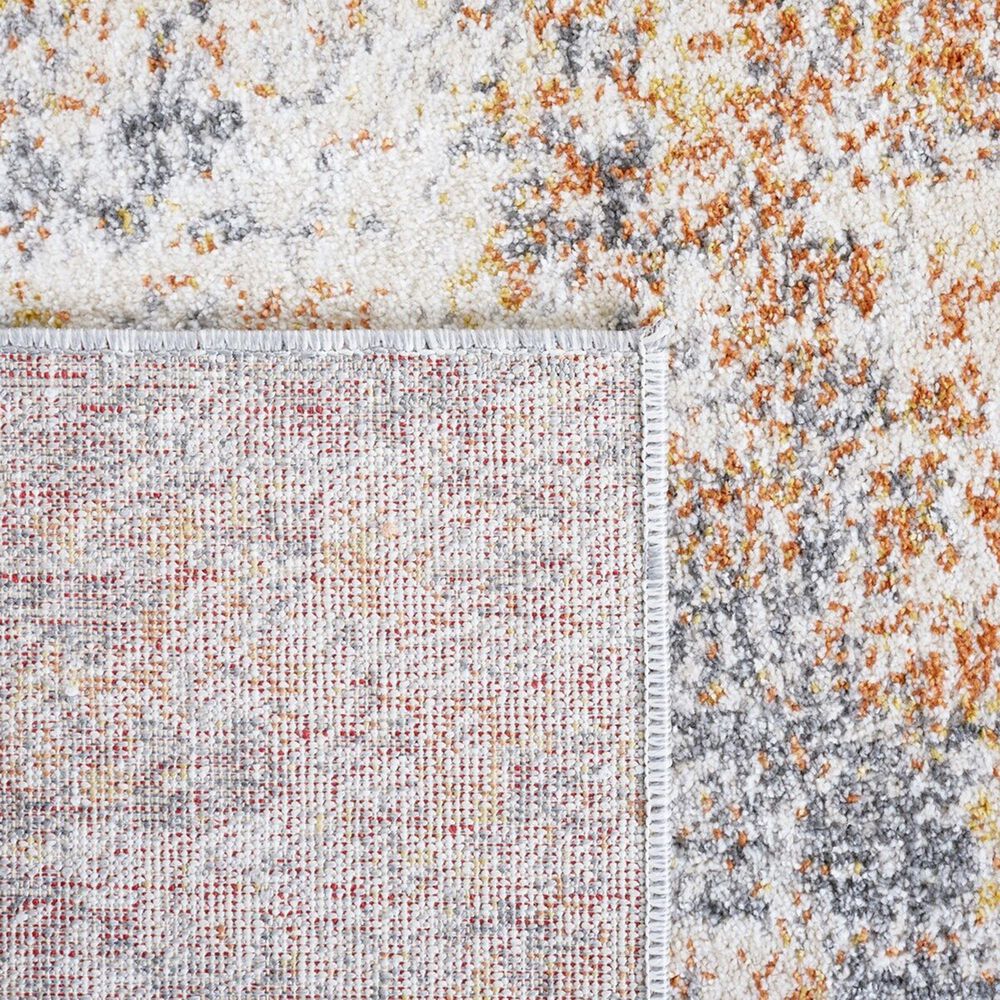 Safavieh Aston 6&#39;7&quot; Square Grey and Gold Area Rug, , large