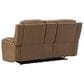 Ashley Knightington Power Reclining Loveseat with Audio Seating in Caramel, , large