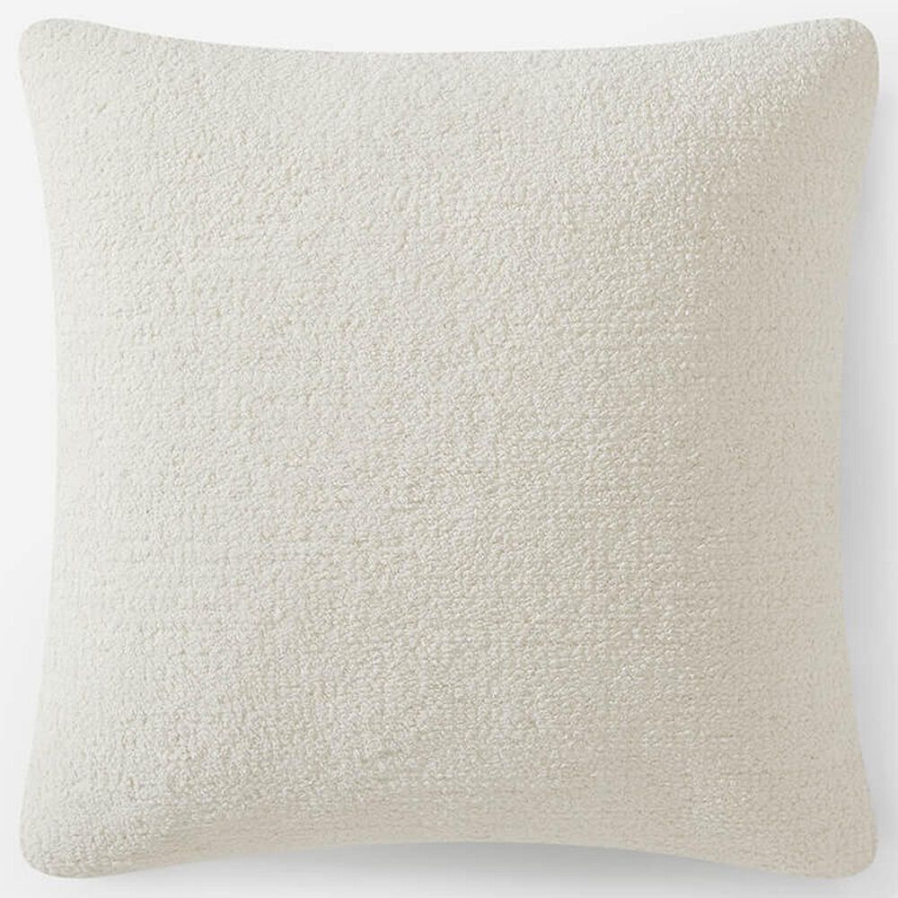 Sunday Citizen Snug Muslin 20&quot; Square Throw Pillow in Natural Beige, , large