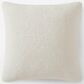 Sunday Citizen Snug Muslin 20" Square Throw Pillow in Natural Beige, , large