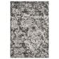 Safavieh Skyler SKY186L 8" x 10" Charcoal and Ivory Area Rug, , large