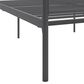 Novogratz Marion King Canopy Bed in Dark Gray, , large