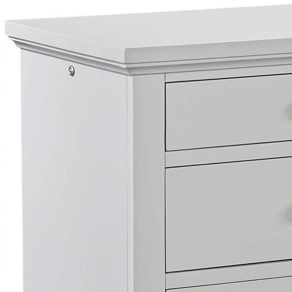 Riva Ridge Cambridge 3-Drawer Nightstand in Grey, , large