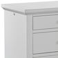 Riva Ridge Cambridge 3-Drawer Nightstand in Grey, , large