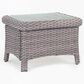 South Sea Rattan Saint Tropez Patio End Table in Stone, , large