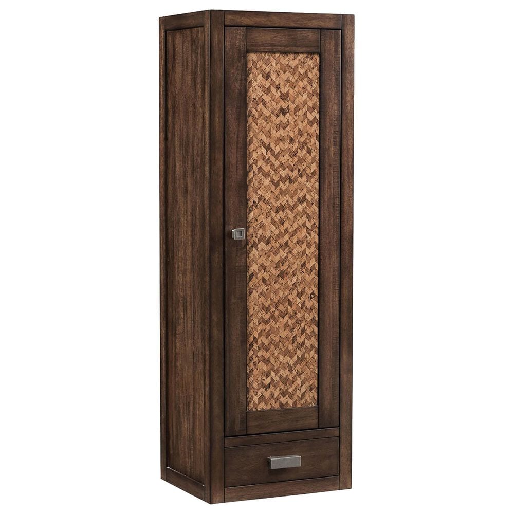 James Martin Vanities Addison 12" Petite Right Tower Hutch in Mid Century Acacia, , large