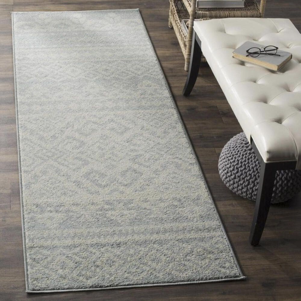 Safavieh Adirondack ADR107T 2"6" x 8" Slate and Ivory Runner, , large