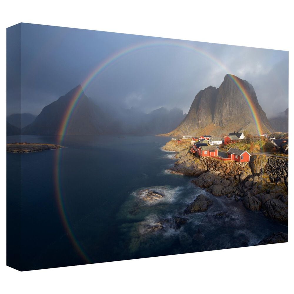 Timberlake Nicolas Schneider &#39;In The Rainbow&#39; 22&quot; x 32&quot; Canvas Art, , large