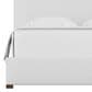 Viceray Collections Amelia King Upholstered Panel Bed with Panel Headboard in Pure White, , large
