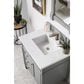 James Martin Vanities Brittany 30" Single Bathroom Vanity in Urban Gray with 3 cm Eternal Jasmine Pearl Quartz Top and Rectangle Sink, , large