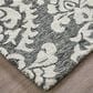 Feizy Belfort Charcoal 2" x 3" Area Rug, , large