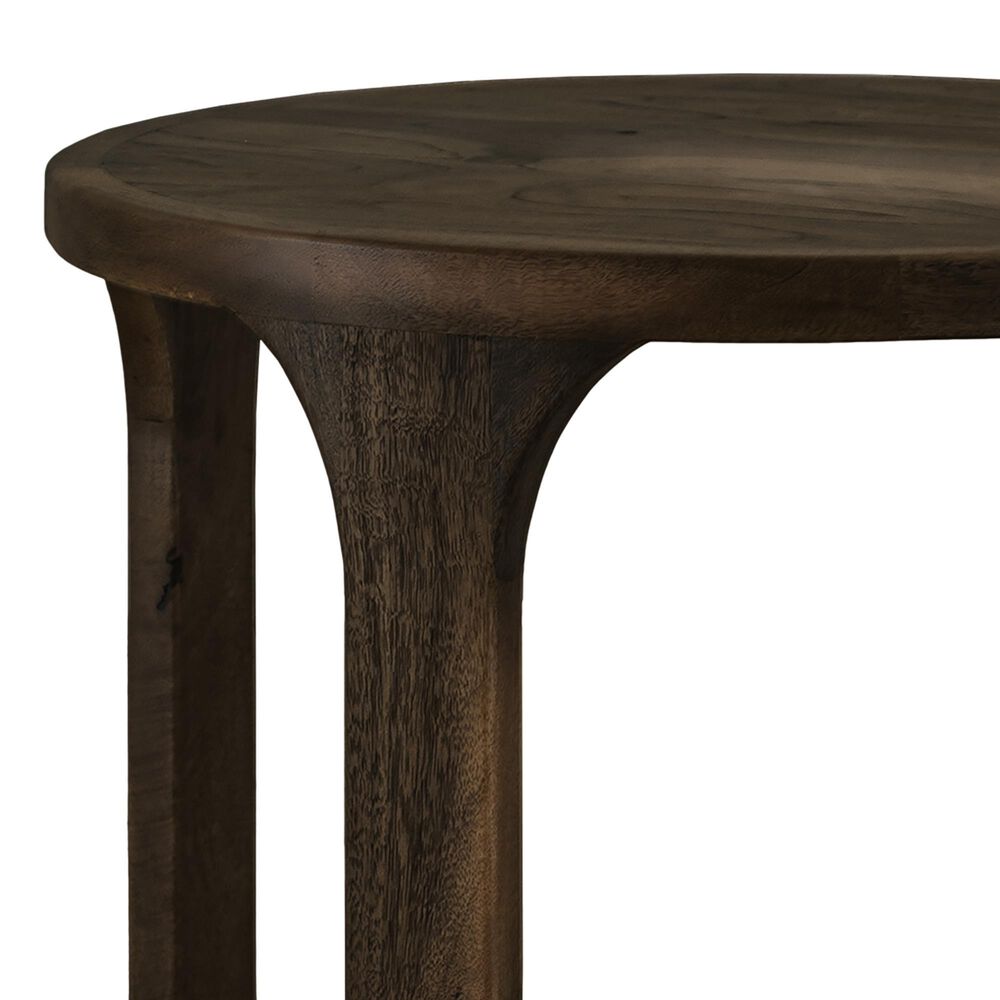 Fallridge Balam 1-Shelf End Table in Stained Dark, , large