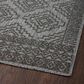 Loloi II Rainier 2"2" x 3"9" Grey and Charcoal Indoor/Outdoor Area Performance Rug, , large