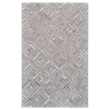 Feizy Fannin 5" x 8" Bisque and Storm Area Rug, , large
