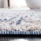 Safavieh Aston ASN712 9" x 12" Grey and Navy Area Rug, , large