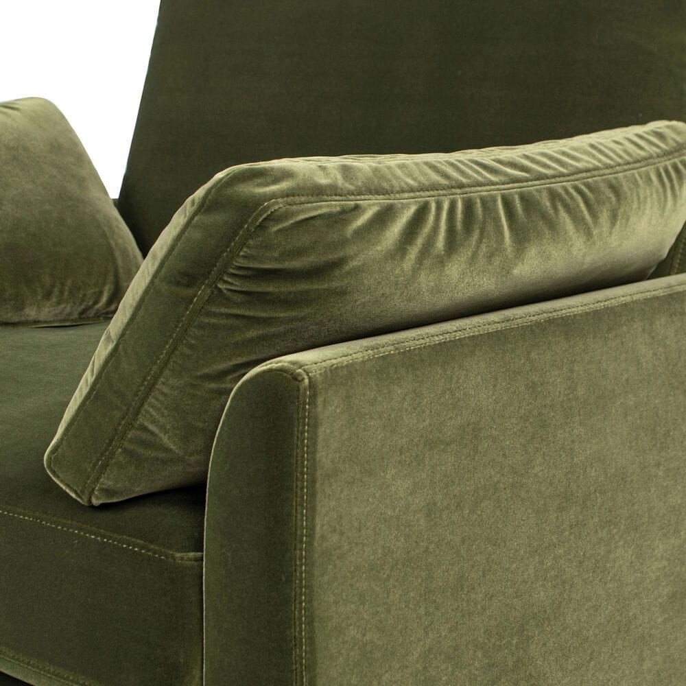 Jennifer Taylor Home Pasadena Accent Arm Chair in Olive Green, , large