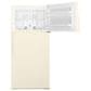 Whirlpool 14 Cu. Ft. Top Freezer Refrigerator in Biscuit, , large