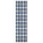 Dalyn Rug Company Wonderland WN25 2"3" x 7"6" Navy Indoor/Outdoor Runner, , large