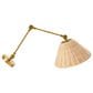 Creative Coop Aurelia Adjustable Wall Sconce in Antique Brass, , large