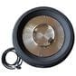 Elementi Fire York Round Natural Gas Fire Table in Black, , large
