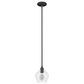 Hunter Dunshire 6.75" 1-Light Mini Pendant with Clear Shade in Noble Bronze, , large