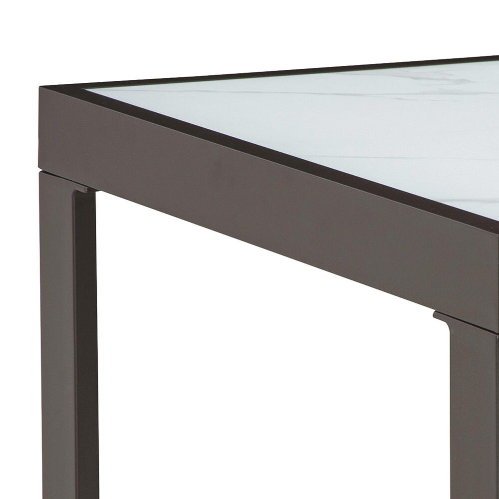 Ashley Beachloft Patio Square Coffee Table in Black and Gray - Table Only, , large