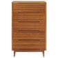 Natural Bamboo Furnishings Currant 4-Piece Queen Bedroom Set in Amber, , large