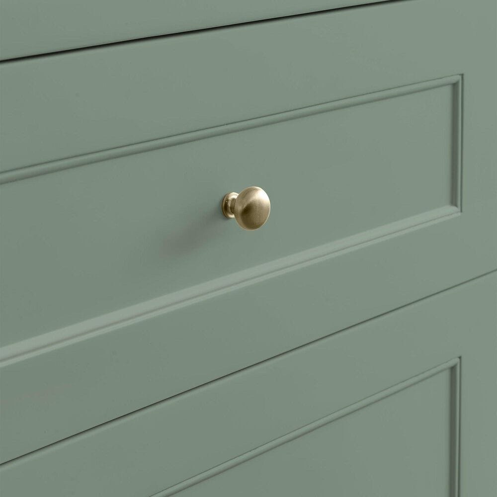 James Martin Vanities Breckenridge 48" Single Bathroom Vanity in Smokey Celadon with 3 cm Carrara White Marble Top and Rectangular Sink, , large