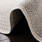 Safavieh Bermuda 2" x 10" Cream and Grey Indoor/Outdoor Performance Runner, , large
