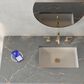 James Martin Vanities Brookfield 48" Single Bathroom Vanity in Honey Oak with 3 cm Parisien Bleu Silestone Top, Rectangle Sink and FreePower Wireless Charger, , large