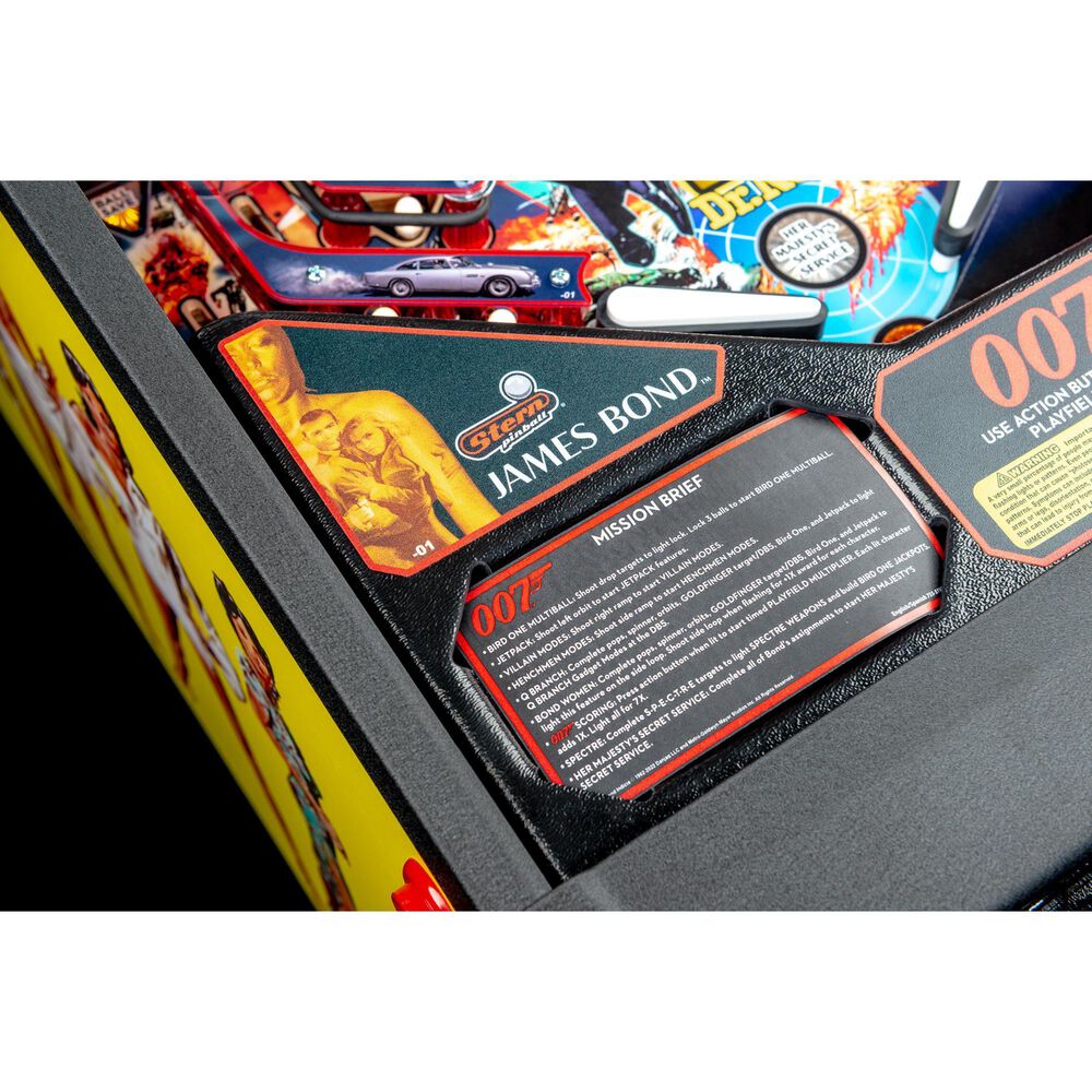 Stern Pinball James Bond Pro Edition Pinball Machine, , large