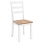 Ashley Gesthaven 5-Piece Dining Set in Natural and White, , large