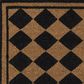 Momeni Erin Gates Park PAR-3 1"6" x 2"6" Black Door Mat, , large