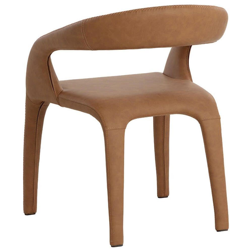 37B Atika Dining Arm Chair in Milliken Cognac, , large