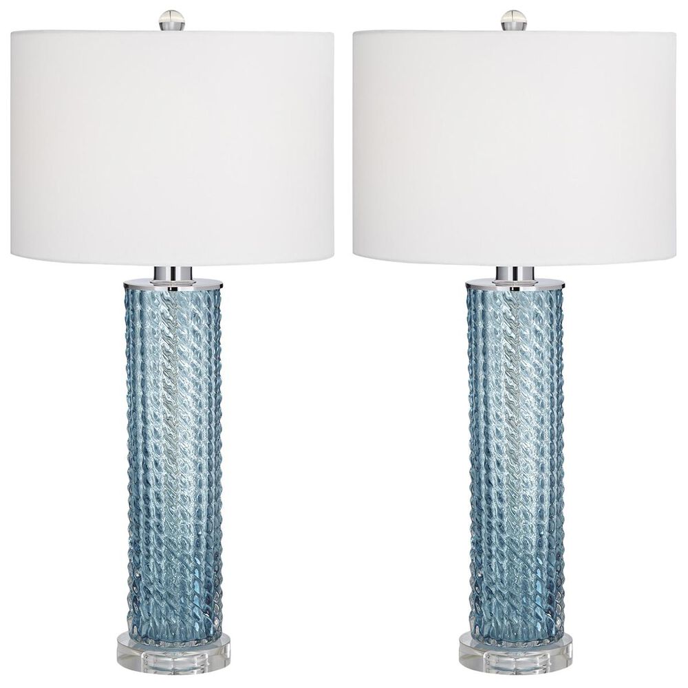 Pacific Coast Lighting Renzo Table Lamp in Blue-Sea (Set of 2), , large