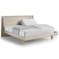 BDI Kava King Platform Bed in Washed Oak with Lighting and USB Ports, , large