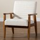 Baxton Studio Stratton Arm Chair in Cream, , large