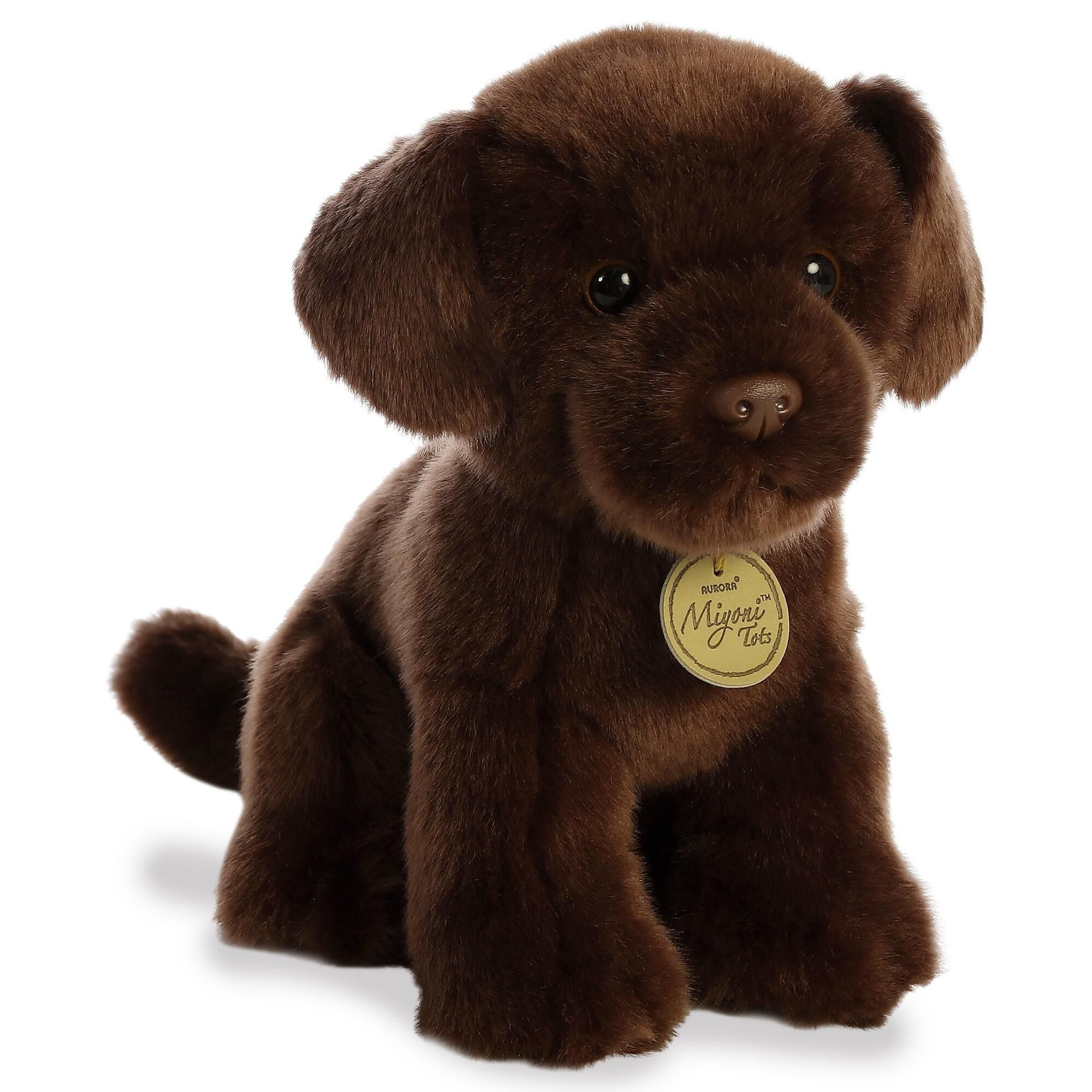 Large stuffed chocolate lab new arrivals