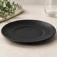 LeadingWare Melamine 10 7/8" Round Plate in Black Satin, , large