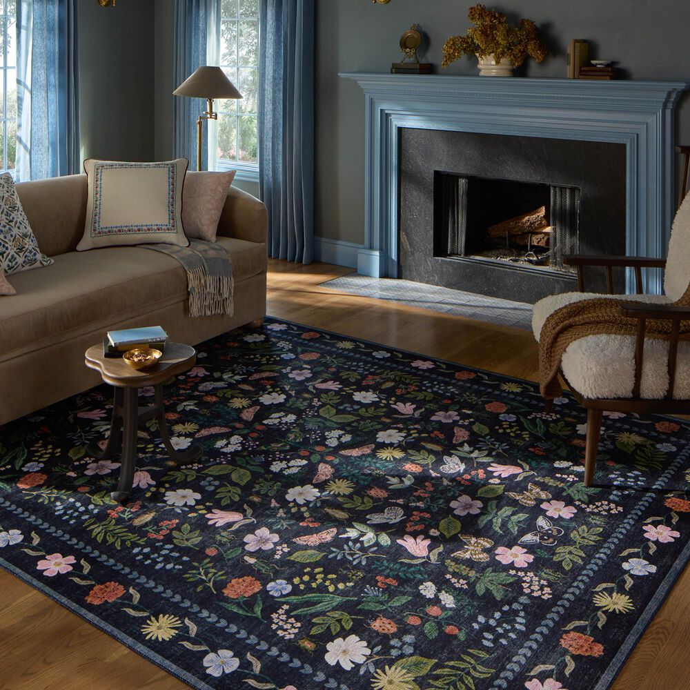 Loloi Canopy Curio Black 3&#39;9&quot; x 5&#39;9&quot; Area Rug, , large