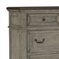 Ashley Lodenbay 7 Drawer Dresser in Antiqued Gray and Walnut Brown, , large