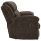 Ashley Frohn Manual Reclining Sofa in Chocolate, , large