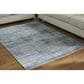Ashley Rhysill 5" x 7" Teal Area Rug, , large