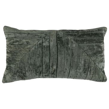 Classic Home La Dolce Vita Aubry 14" x 26" Pillow in Forest Green, , large