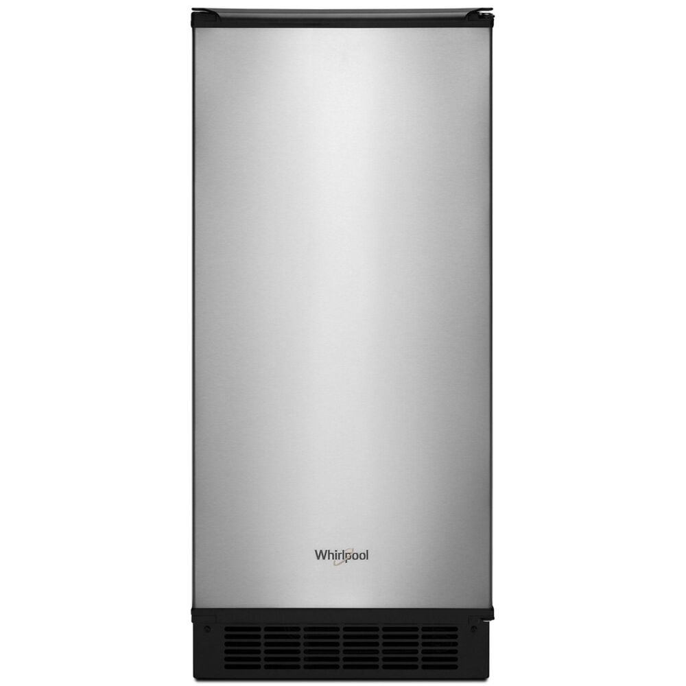 Whirlpool 15" Automatic Ice Maker in Stainless Steel, , large