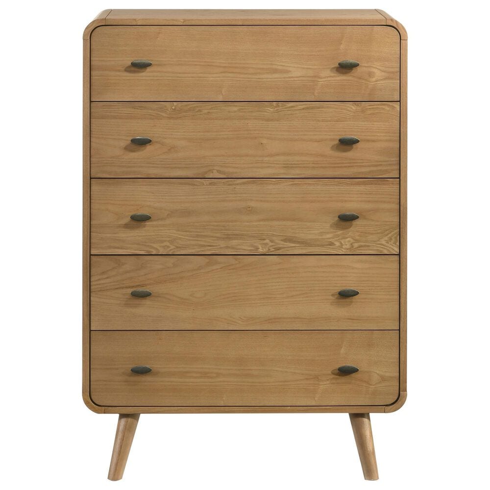 Pacific Landing Robyn 5-Drawer Chest in Light Ash, , large