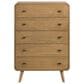 Pacific Landing Robyn 5-Drawer Chest in Light Ash, , large